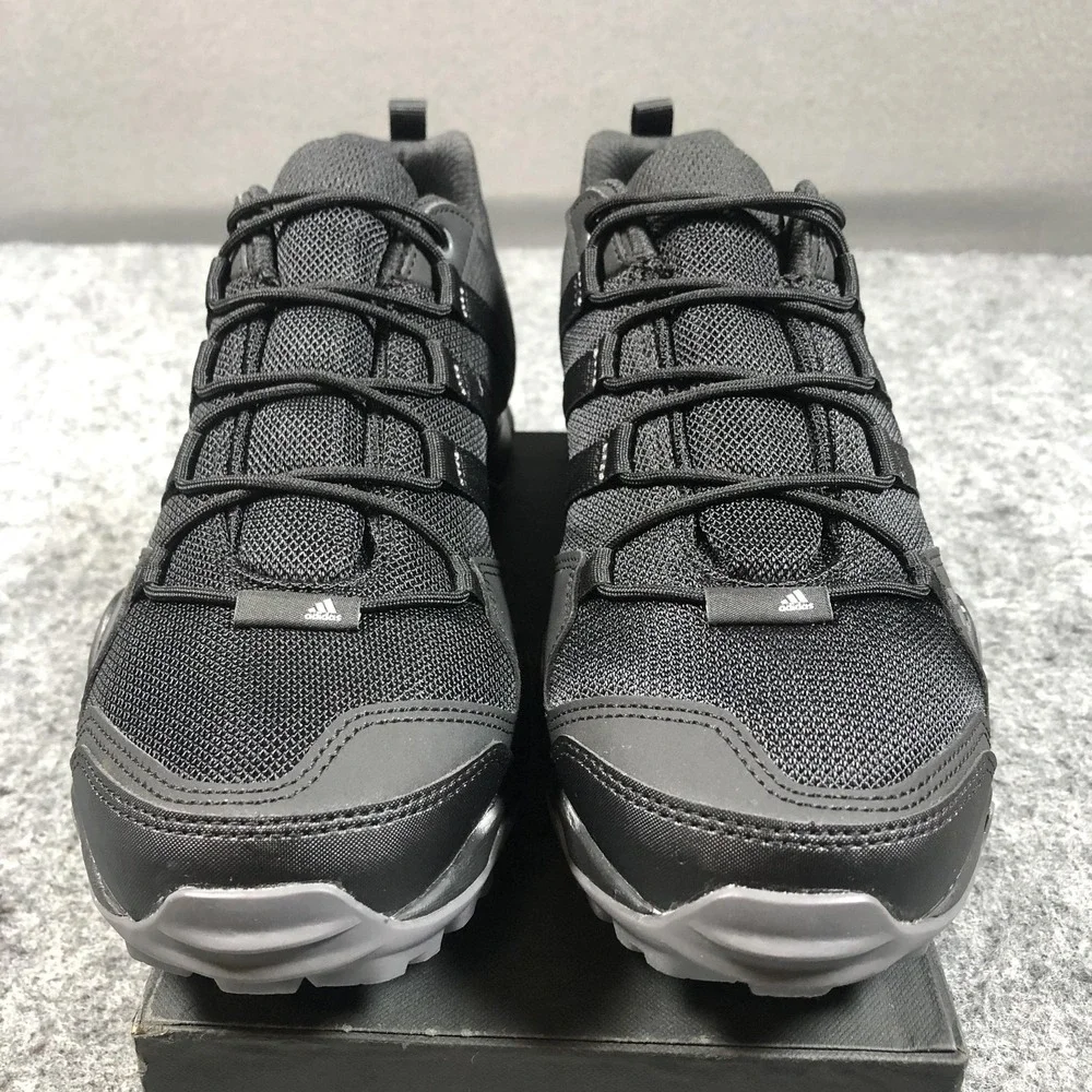 Adidas Terrex AX2S Shoes Mens Size 8.5 Black Mesh Trail Hiking Low Top Sneakers